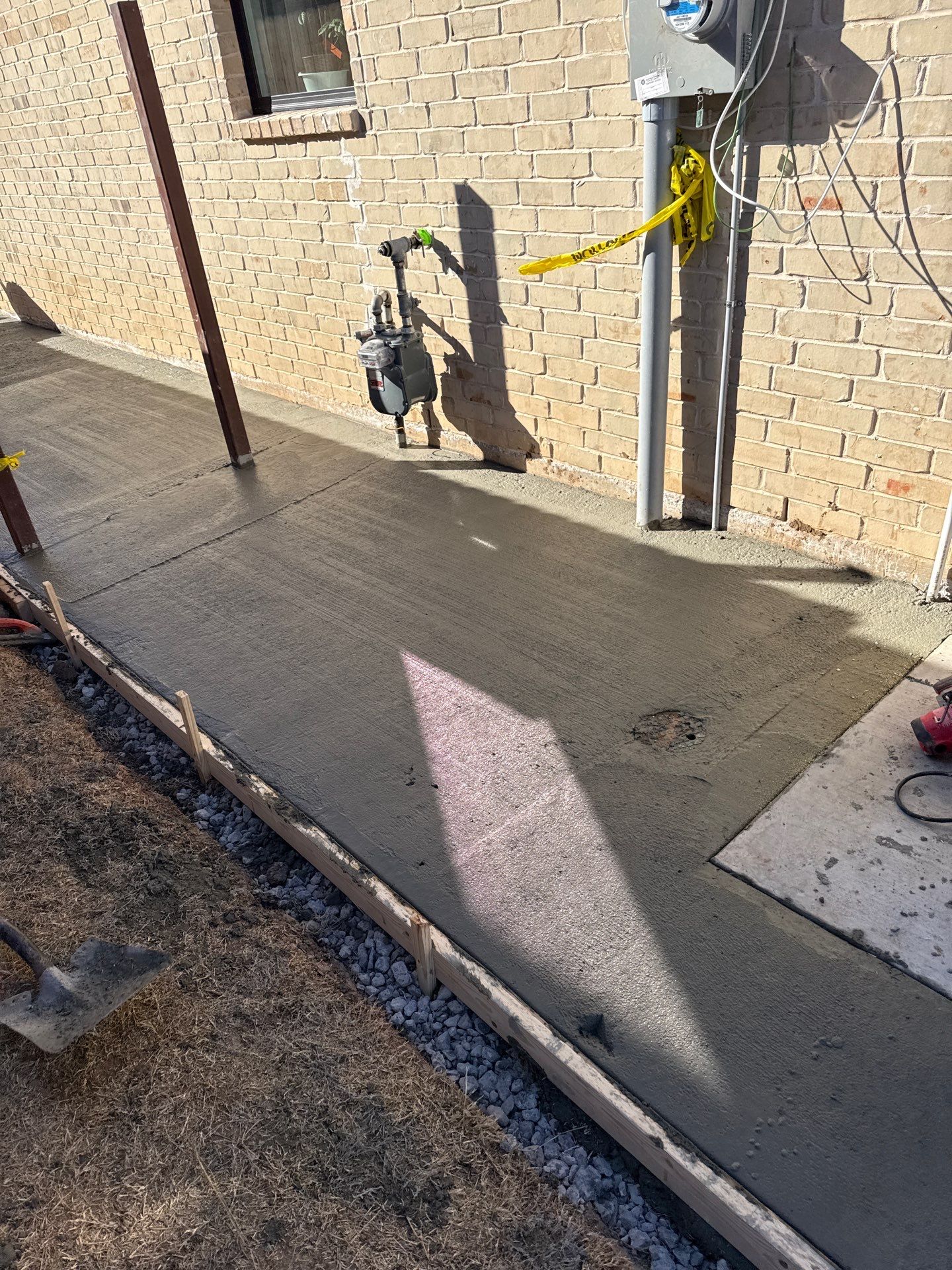 Concrete Sidewalk And Footer by Clays Services Inc