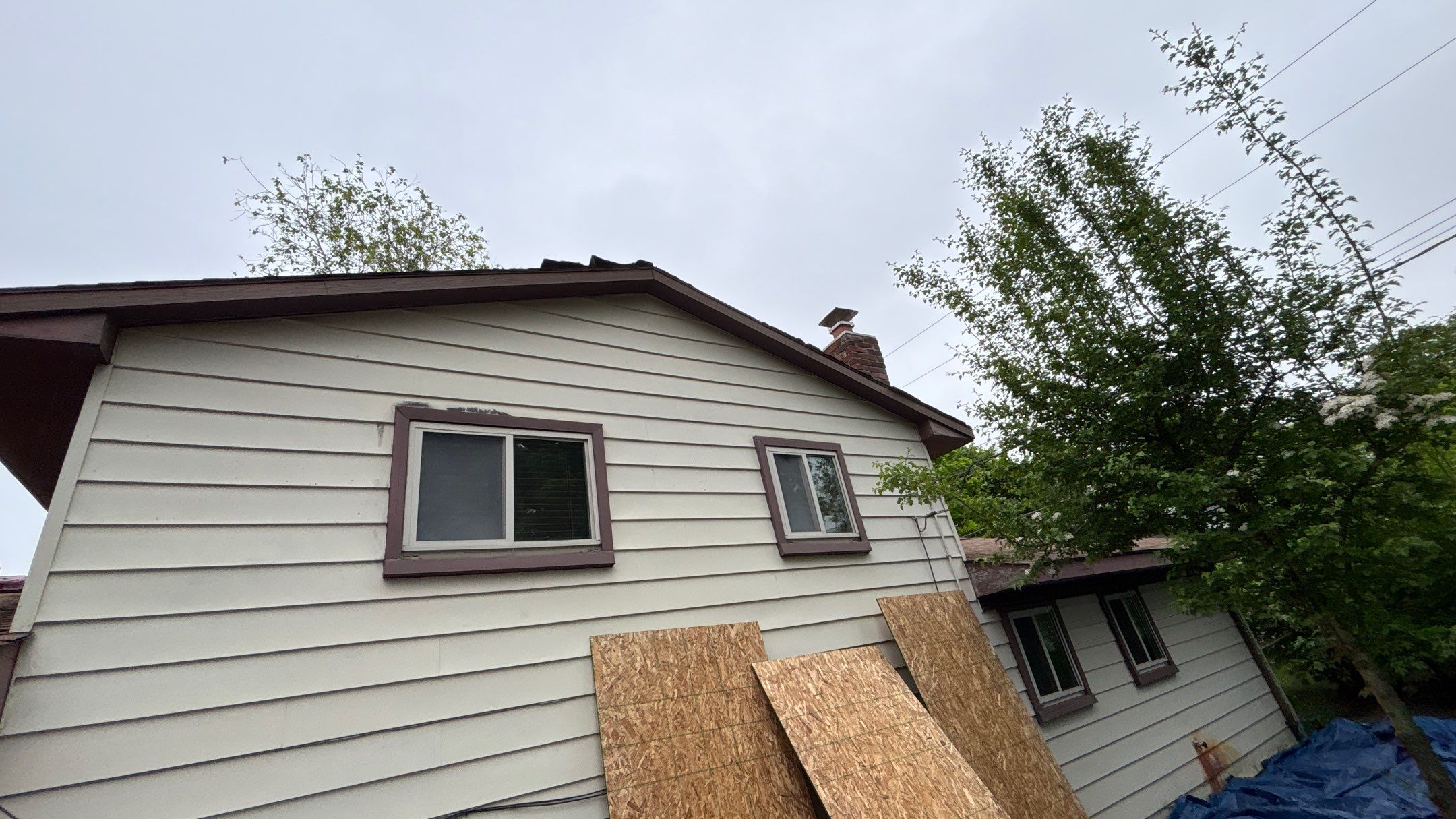 Roof Replacement using Owens Corning Teak by 180 Contractors