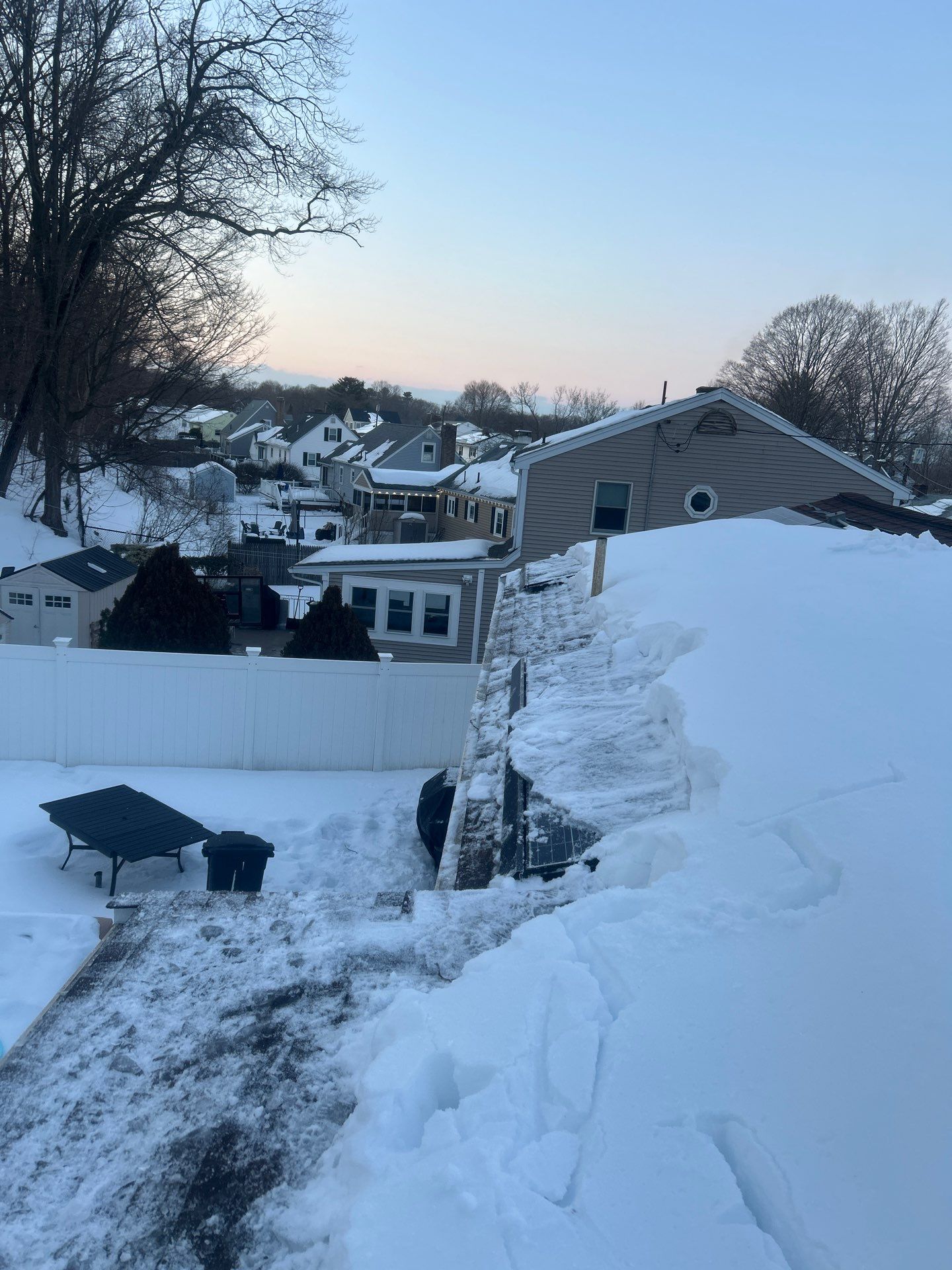 Ice Dam Removal & Snow Removal in Woburn, MA by Mighty Dog Roofing of Greater Middlesex County