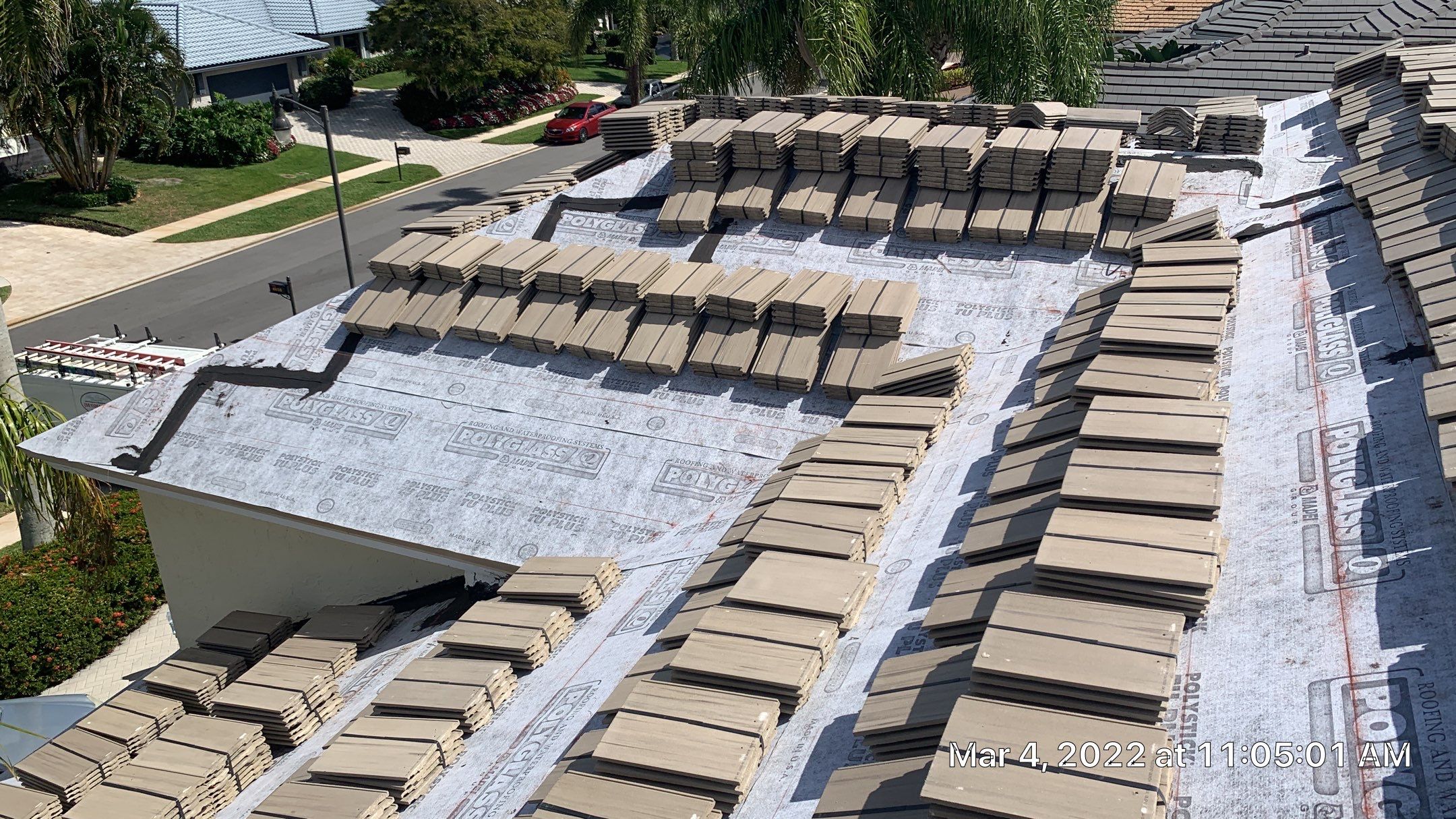 Residential Roofing Installation using WestLake Roofing Tile by BLUES BROTHERS ROOFING