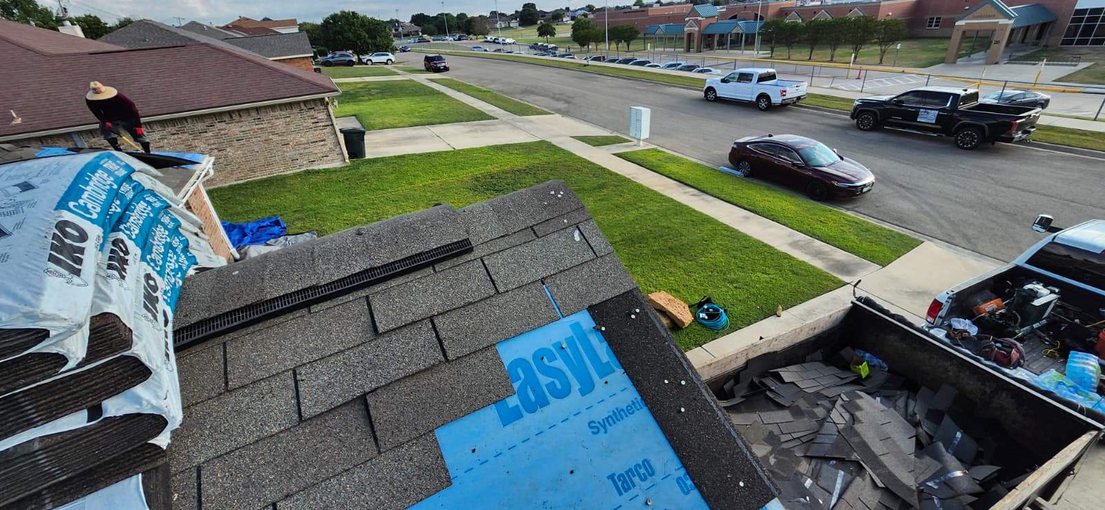 Complete Roof Replacement, Gutter Installation, Chimney Repair, and Window Replacement by Caliber Restoration LLC