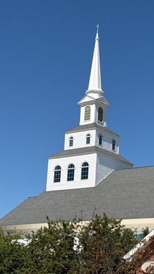 First Baptist Church Steeple Repaint