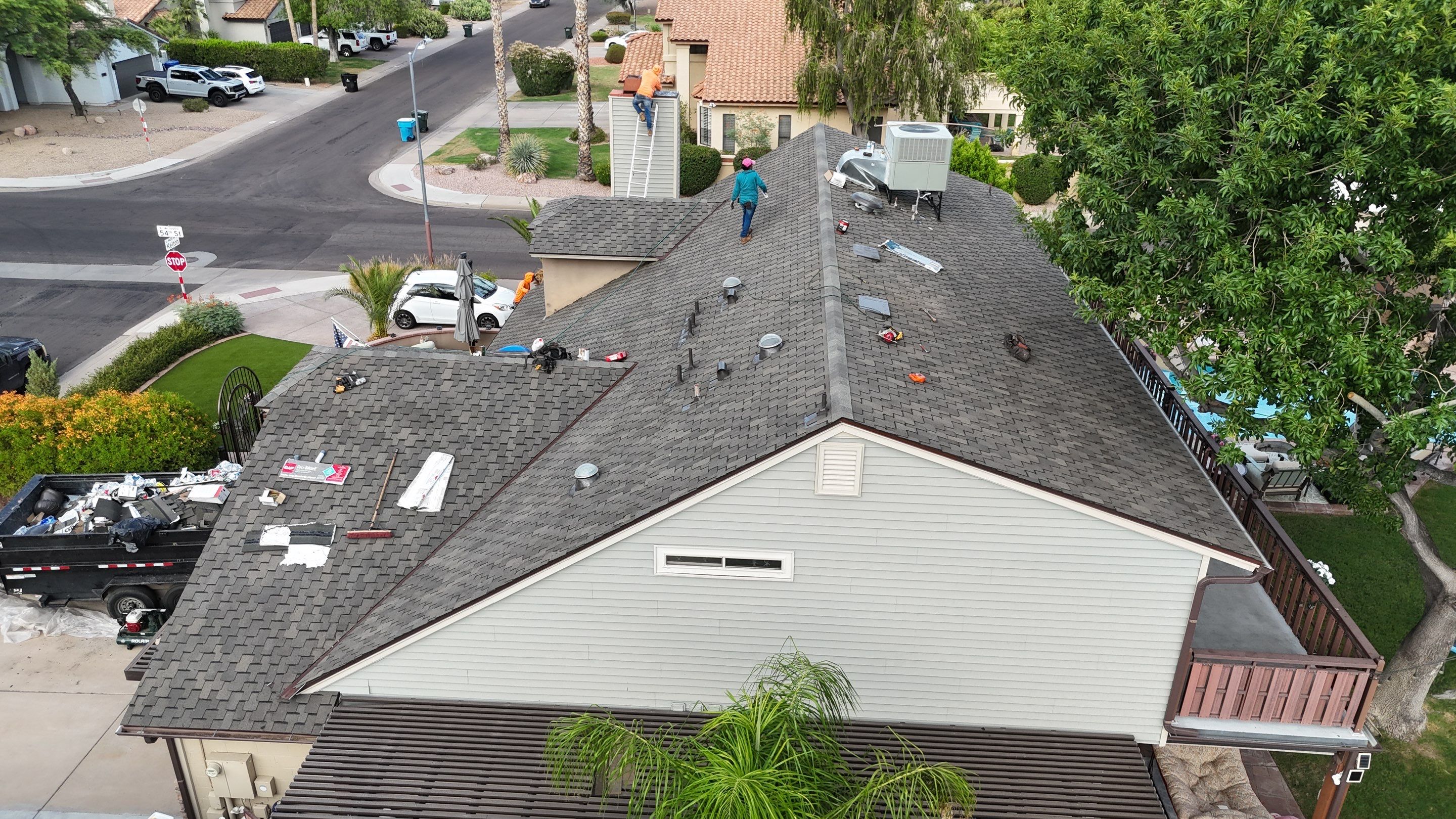 Project in Scottsdale, AZ by Saint Roofing