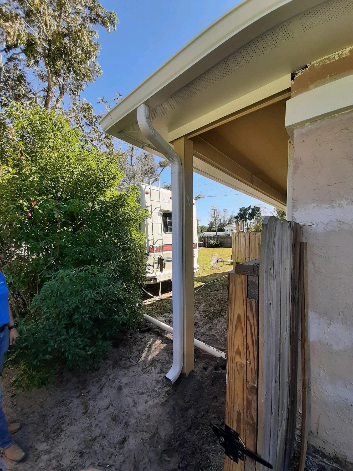 Gutter Installation using K-Style Gutters by Gutter Professors