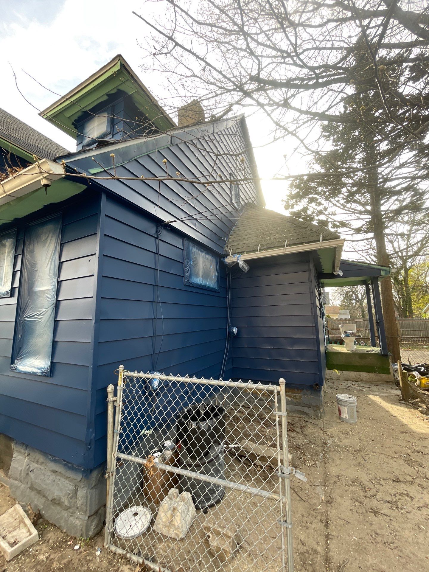 Exterior Painting using Benjamin Moore Element Guard by Callaway Contracting LLC