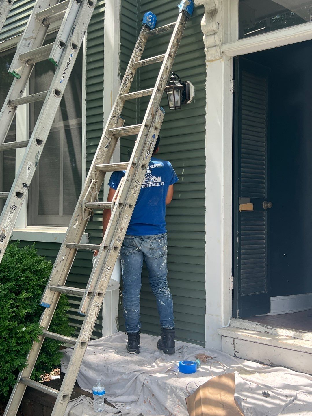 Alexandria: Siding Replacement with Solid Pine Wood Lap Siding by RM Banning, Inc.