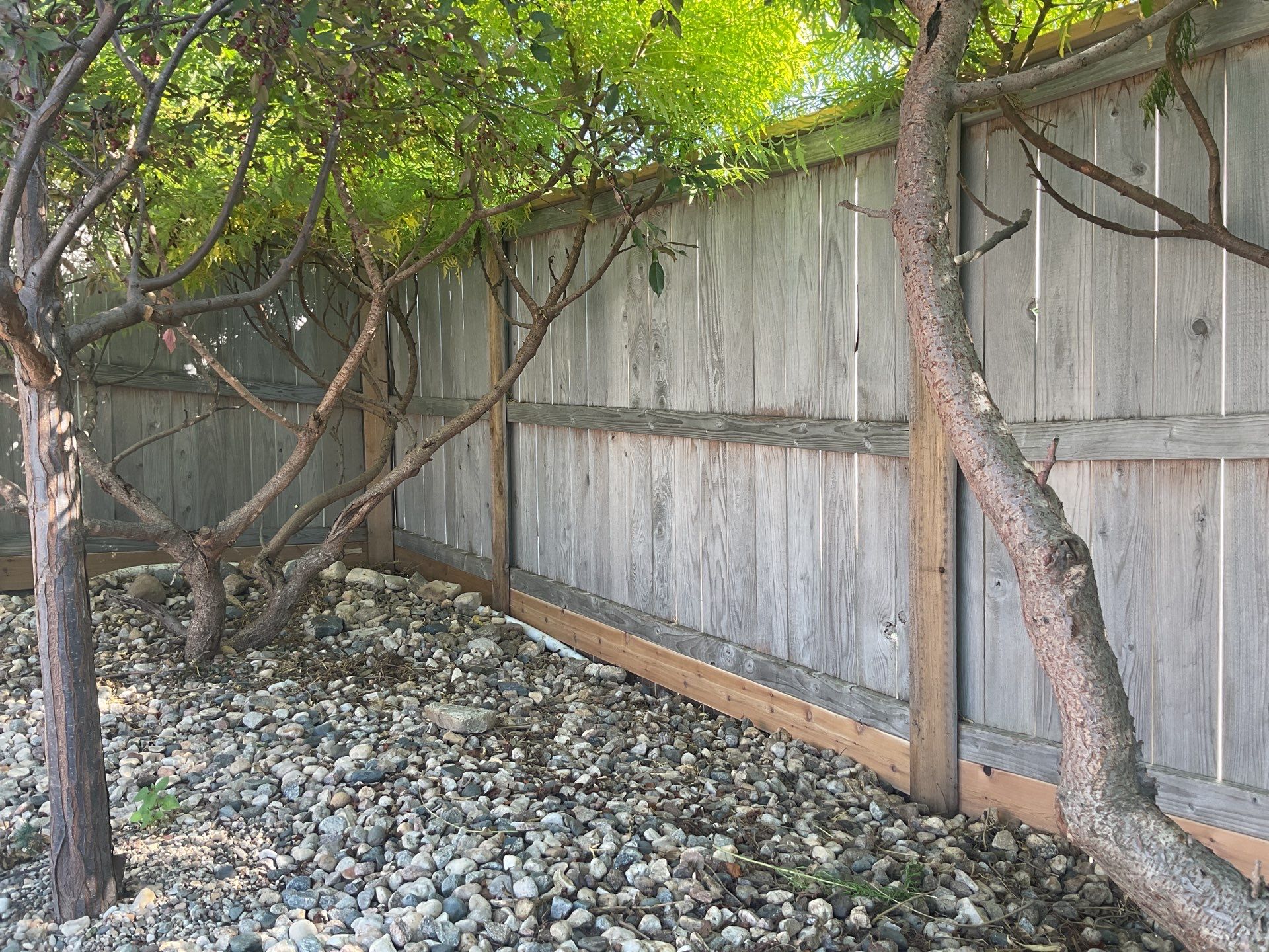 Custom Privacy Fence and Paver Patio Installation in Sioux Falls by Select Painting, Coatings & Garage Cabinets