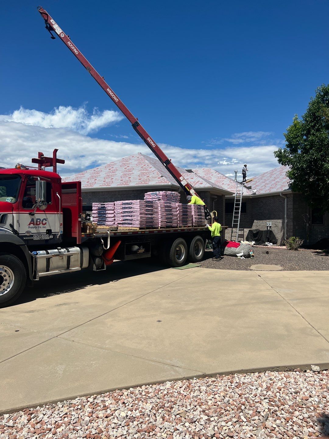 Residential Roofing Installation using Owens Corning TruDefinition - Driftwood  by A to Z Roofing