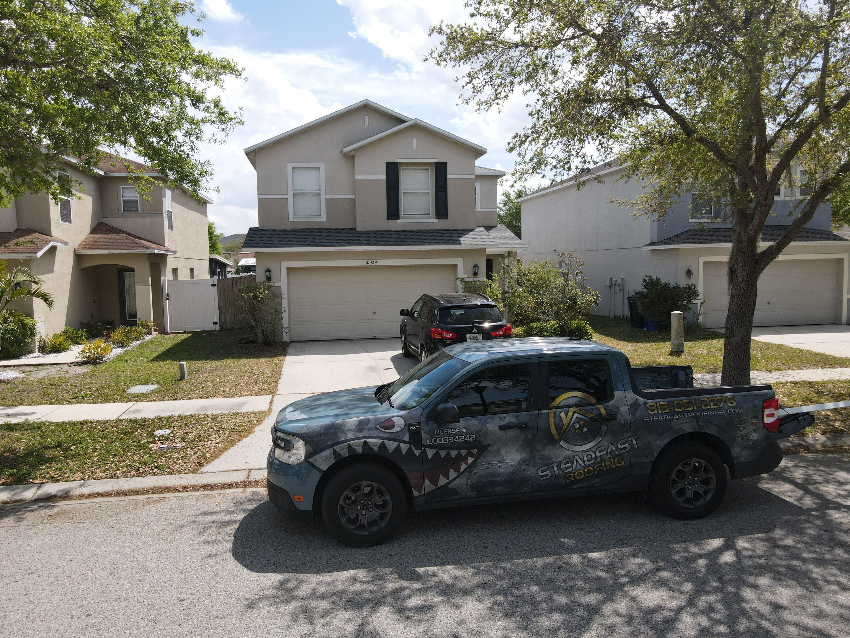 Roof replacement in Riverview FL, by Steadfast Roofing
