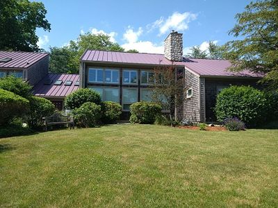Warren, RI Gutter Installation using 6" Leaf Relief seamless gutter system 