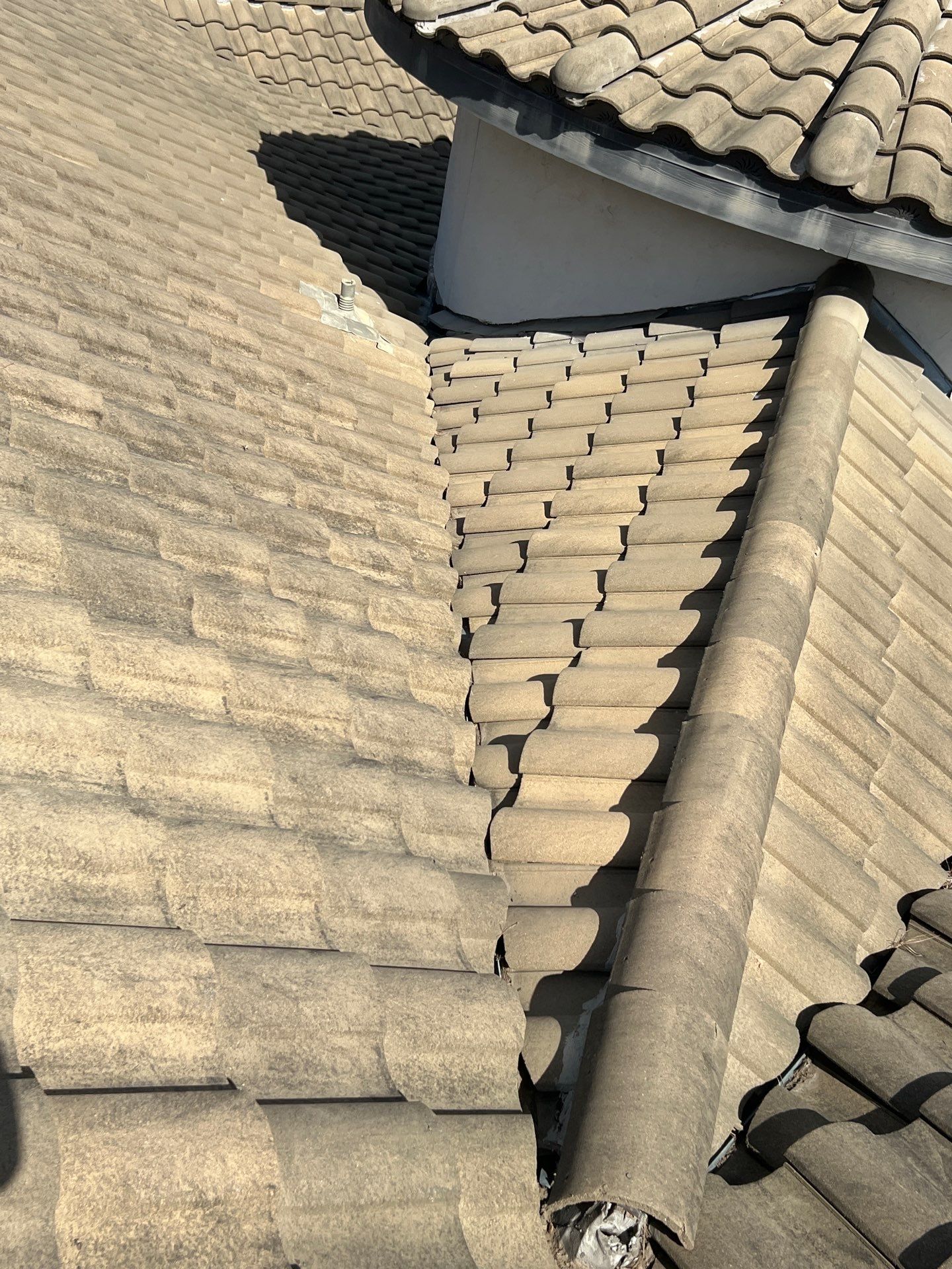 Residential Roofing Repair using tile by Roof Repair Company
