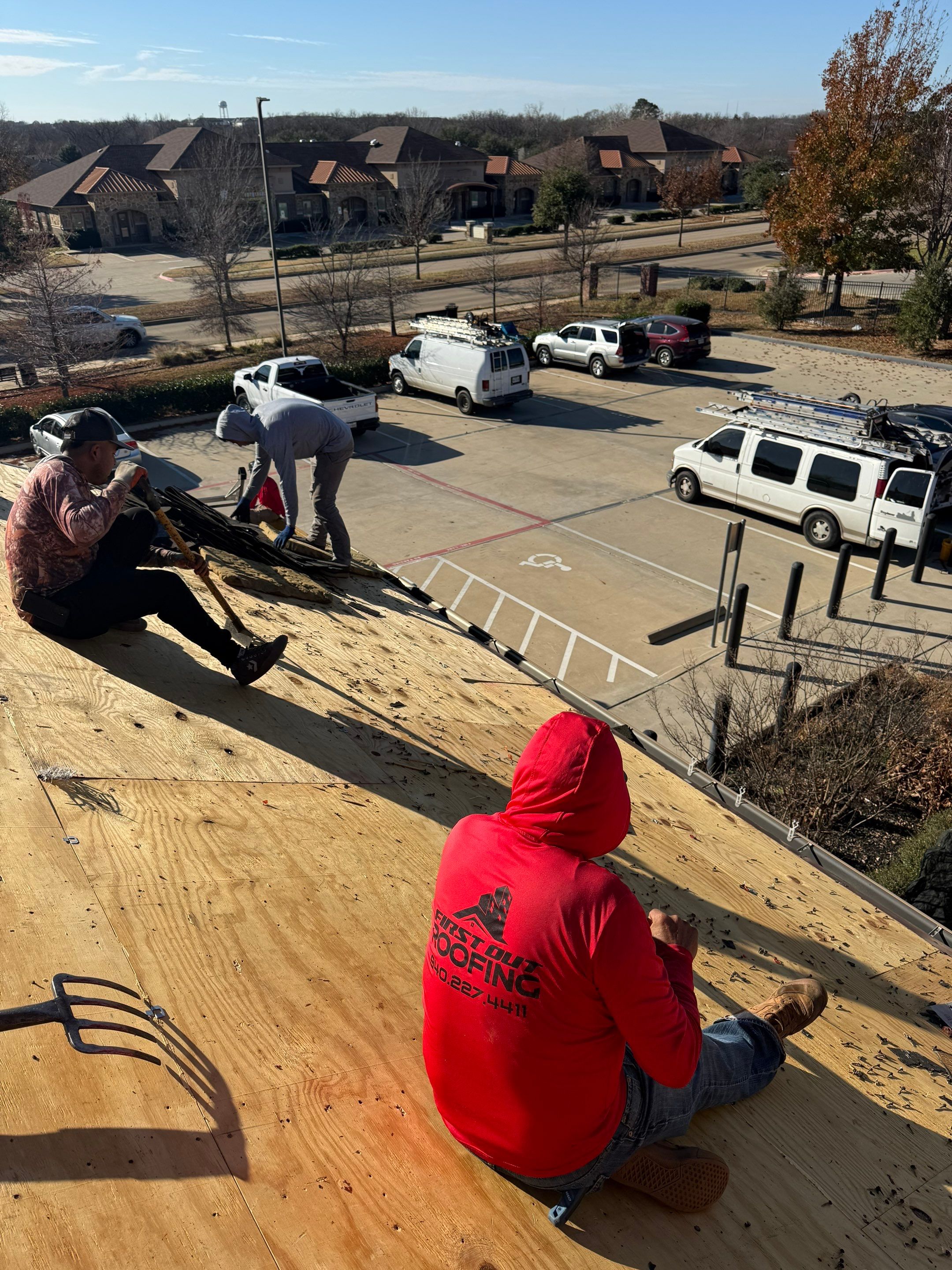 Goddard School Roof Replacement by First Out Roofing 