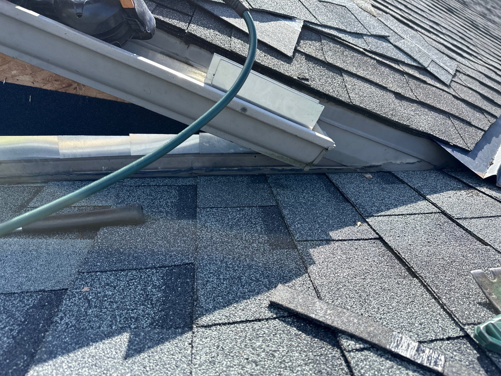 Soffit and Shingle repair  by Gellings Roofing & Siding