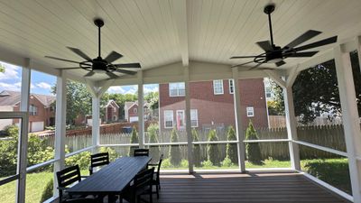 Screened In Porch Build in Franklin