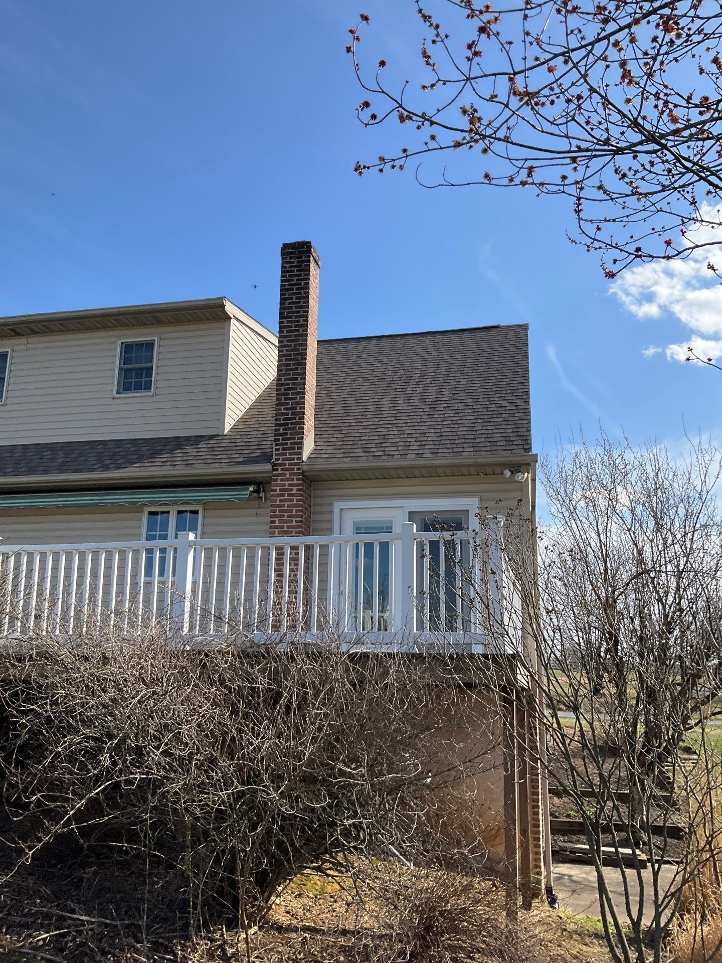 Custom Porch Roof Addition and Siding Renovation in Myerstown, PA by Esh Builders