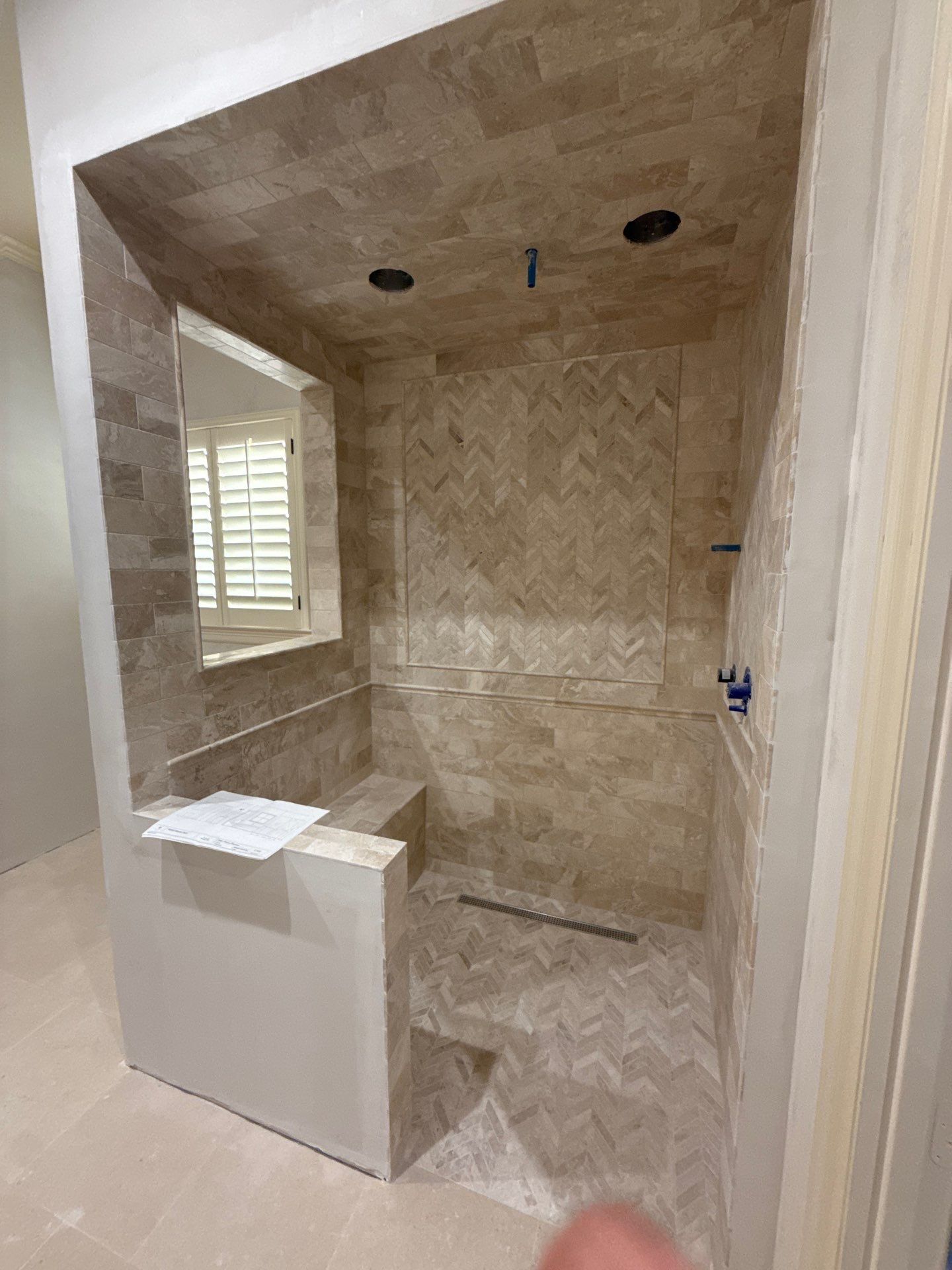 Frameless Shower Install  by Richardson Glass & Mirror