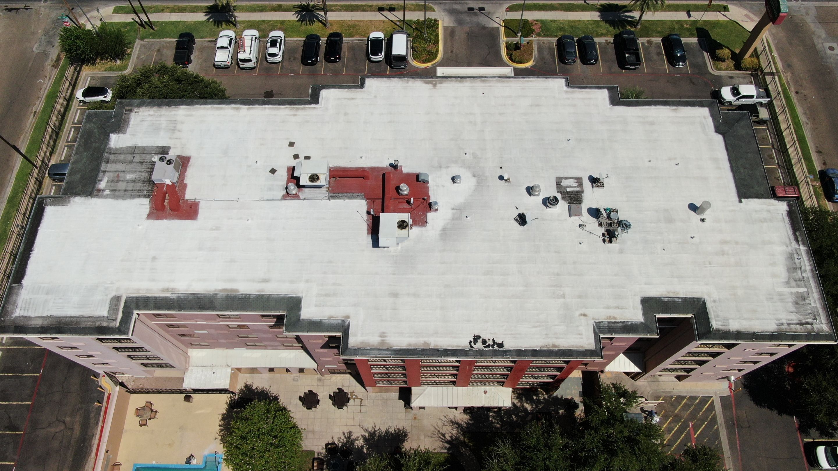 Commercial Roofing Installation using Thermoplastic Polyolefin - GAF by JM Flores Roofing & Construction, Inc