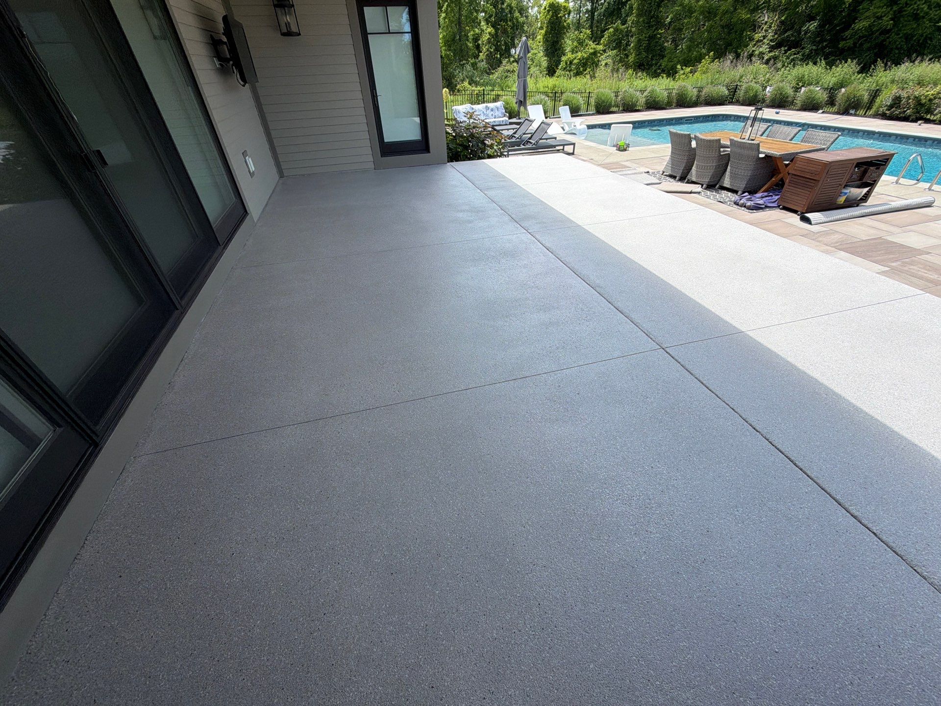 Callisto Porch Coating by NG Masonry & Construction LLC
