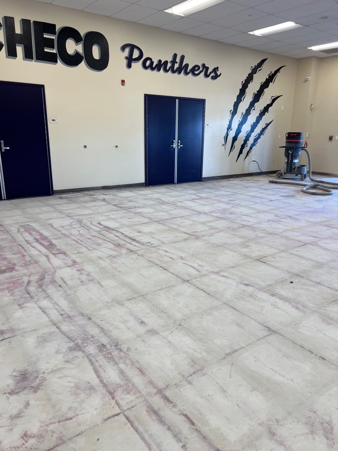 Custom Concrete Coating at Pacheco High School by Lancaster Painting