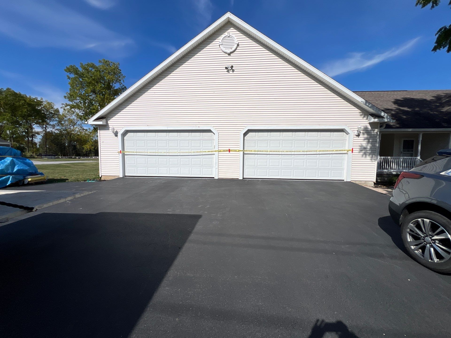 Vintage Silverado Garage Coating  by NG Masonry & Construction LLC