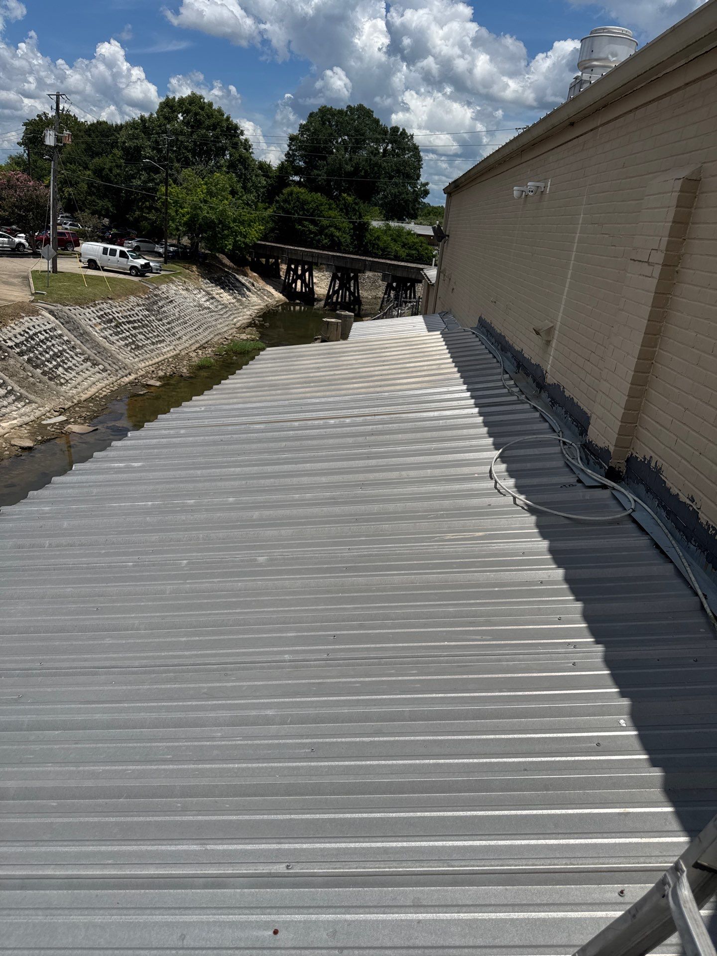 VFW Hattiesburg — Metal Roof Screw Replacement by Frontline Roofing