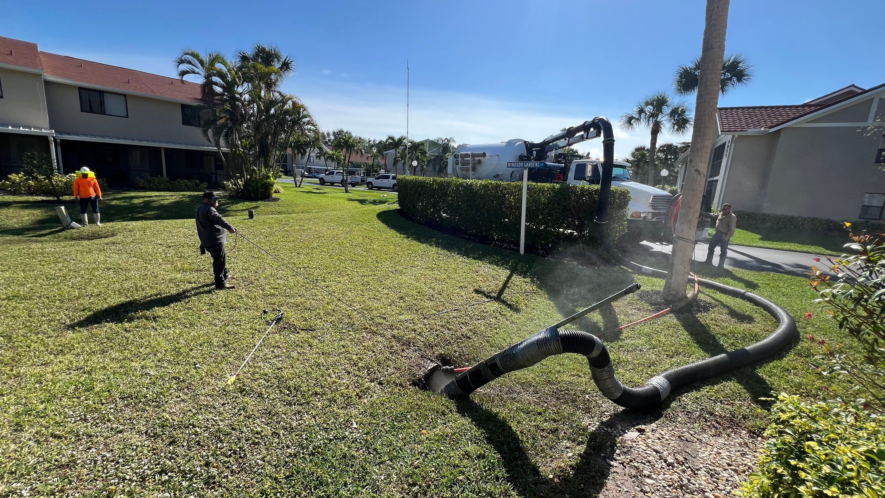 Fort Myers Community Culvert Jetting by APS Power & Water