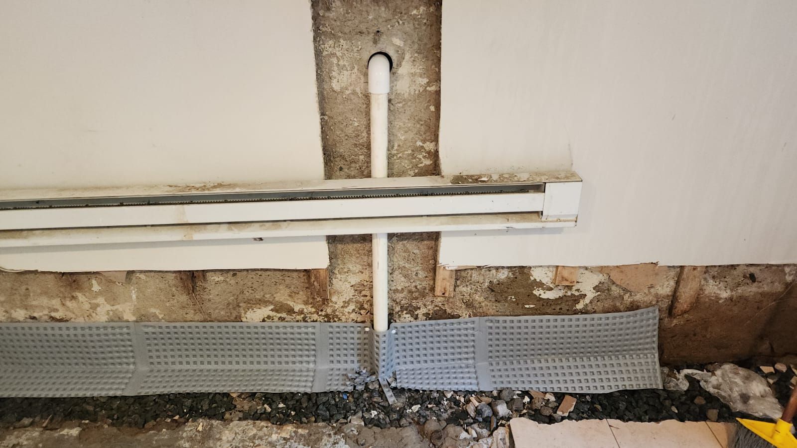 Interior French Drain Newton NJ by Pure Service Pro, LLC 
