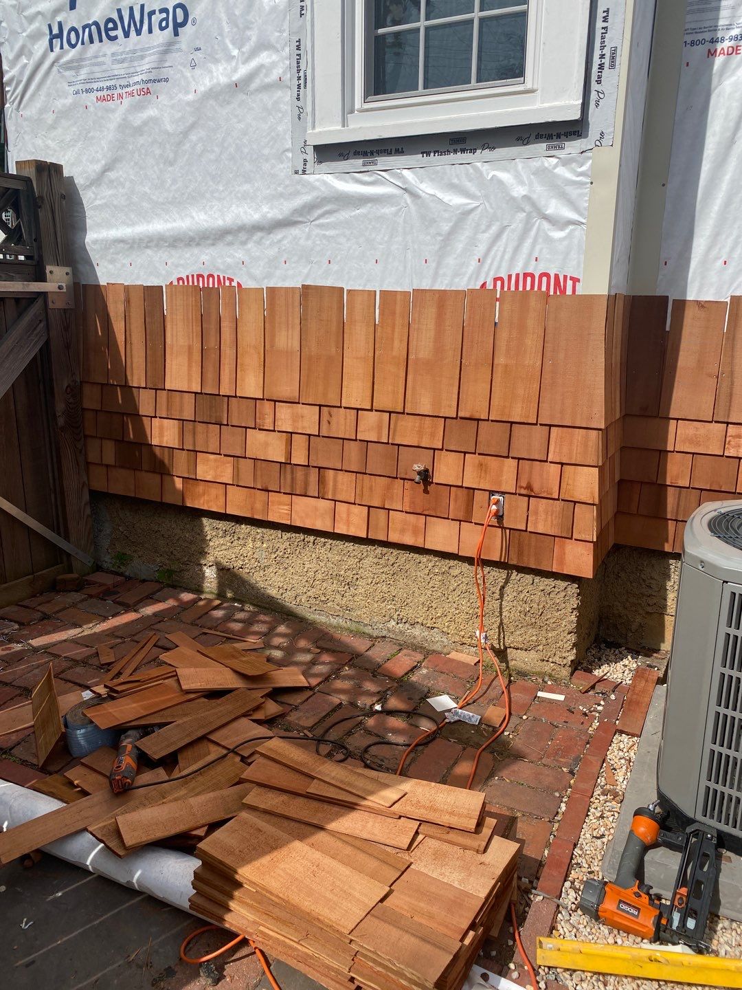 Siding Installation using Western Red Cedar #1 Perfection G&R CCA - Shingles & Shakes by RM Banning, Inc.