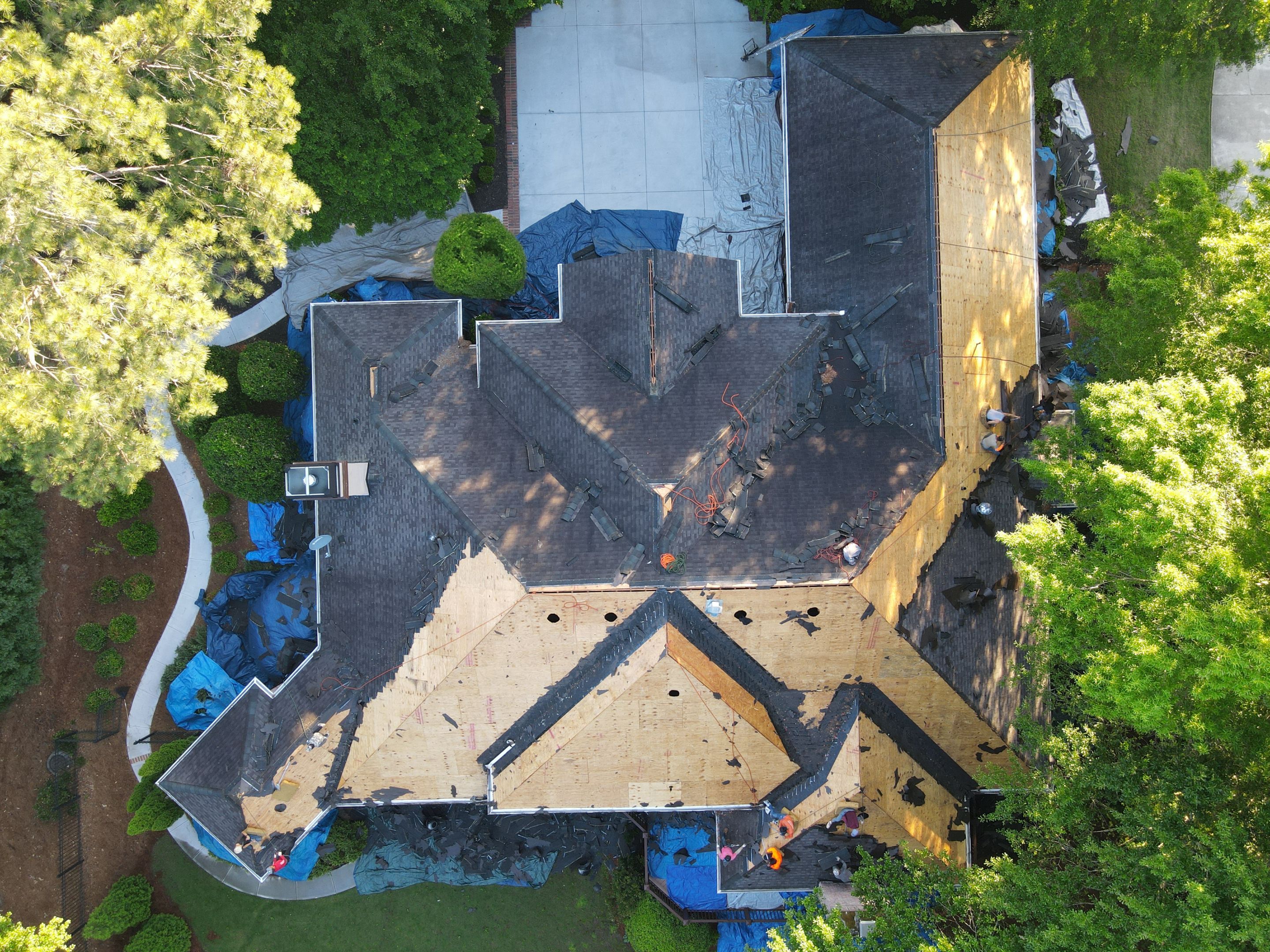 Residential Roofing Installation using Owens Corning by Inspector Roofing and Restoration