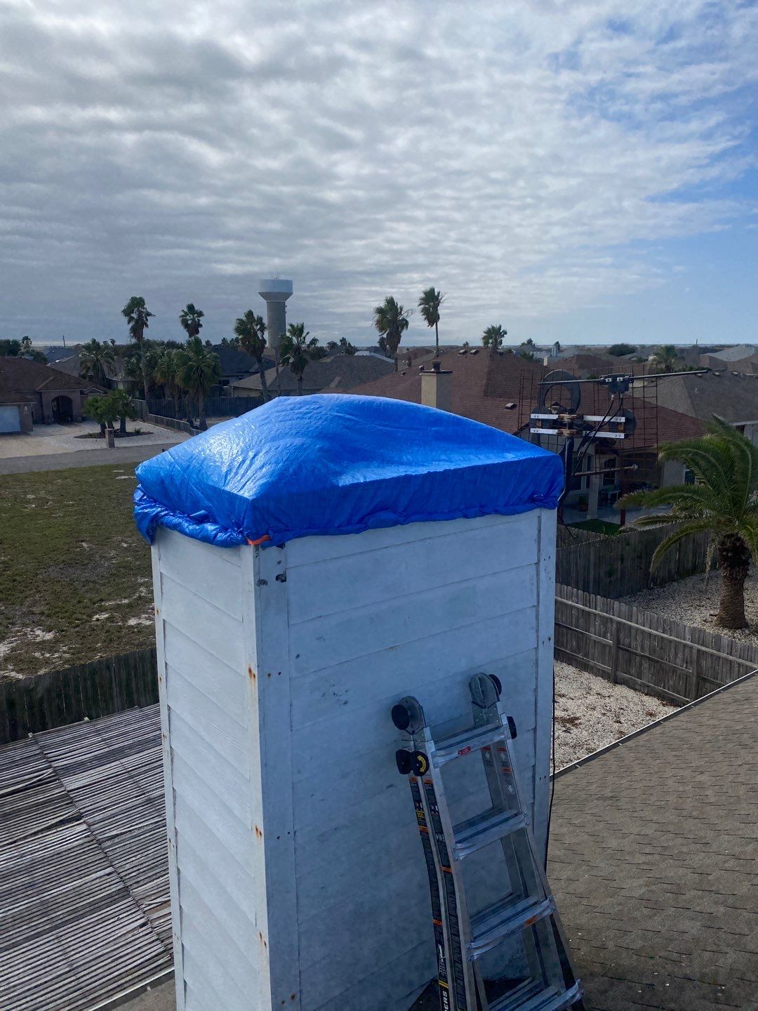 Residential Roofing Repair using Custom Fabricated Stainless Steel by Lighthouse Roofing