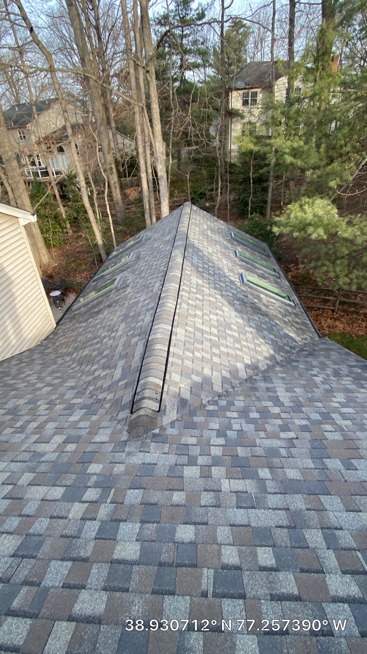 Vienna: Certainteed Landmark Pro Designer Shingles in Max Def Driftwood by RM Banning, Inc.