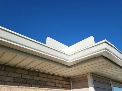 Gutter Installation using K-Style Seamless Gutters