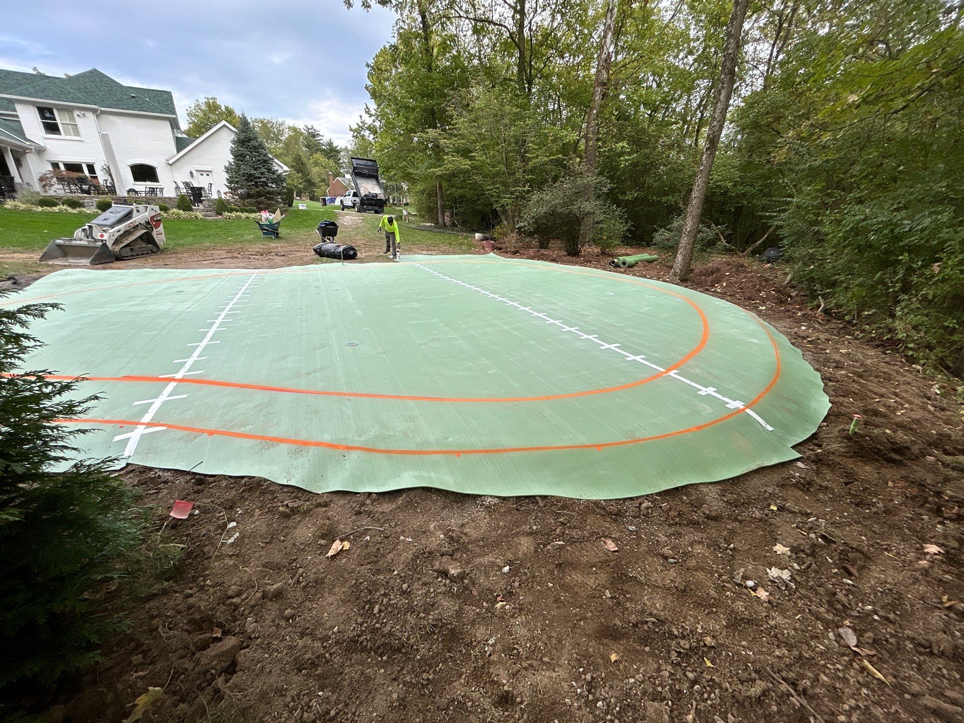 Custom Synthetic Backyard Dream in Cincinnati by Southwest Greens Midwest