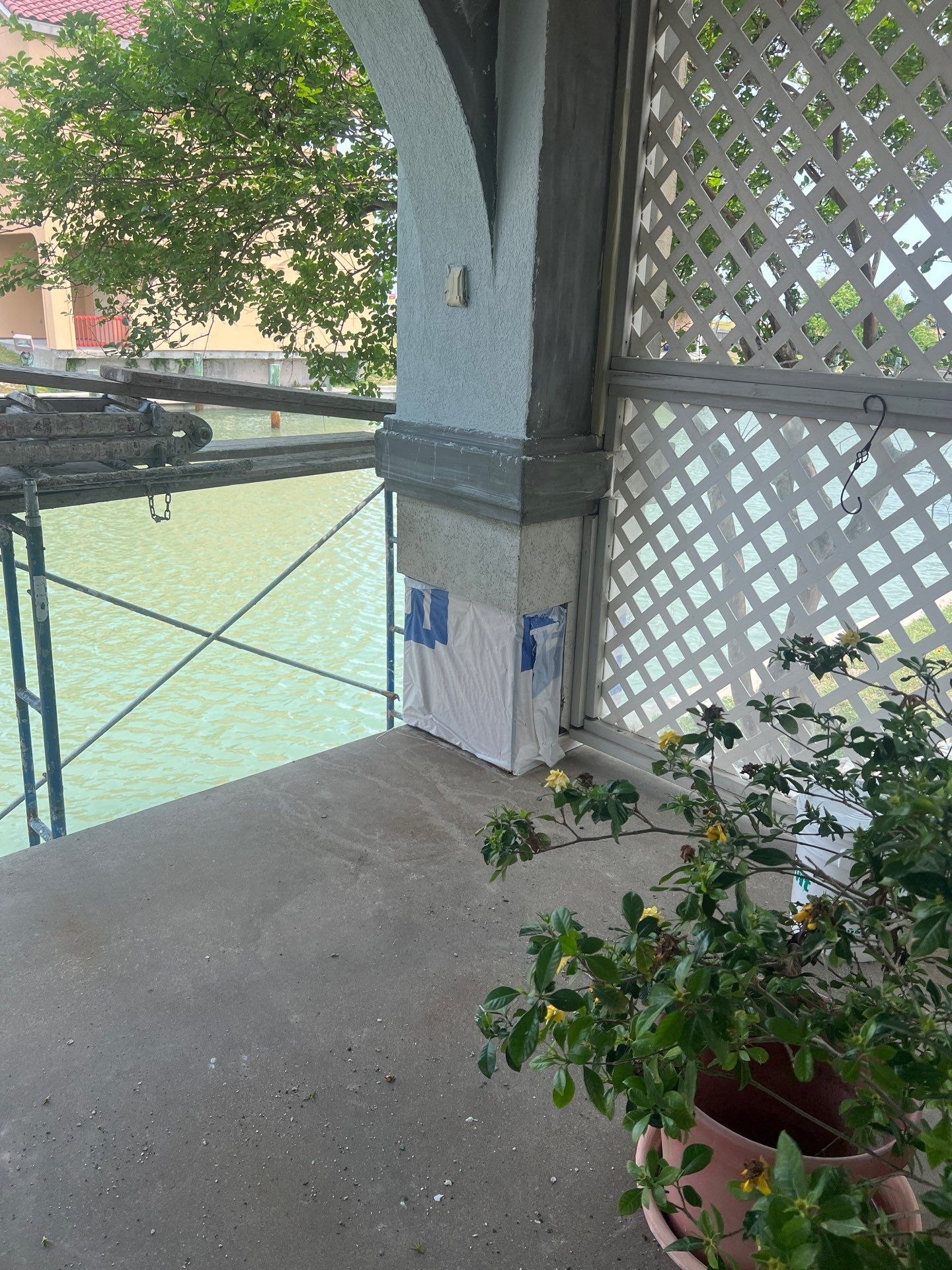 Waterfront Stucco Remastered by Bayfront Roofing and Construction