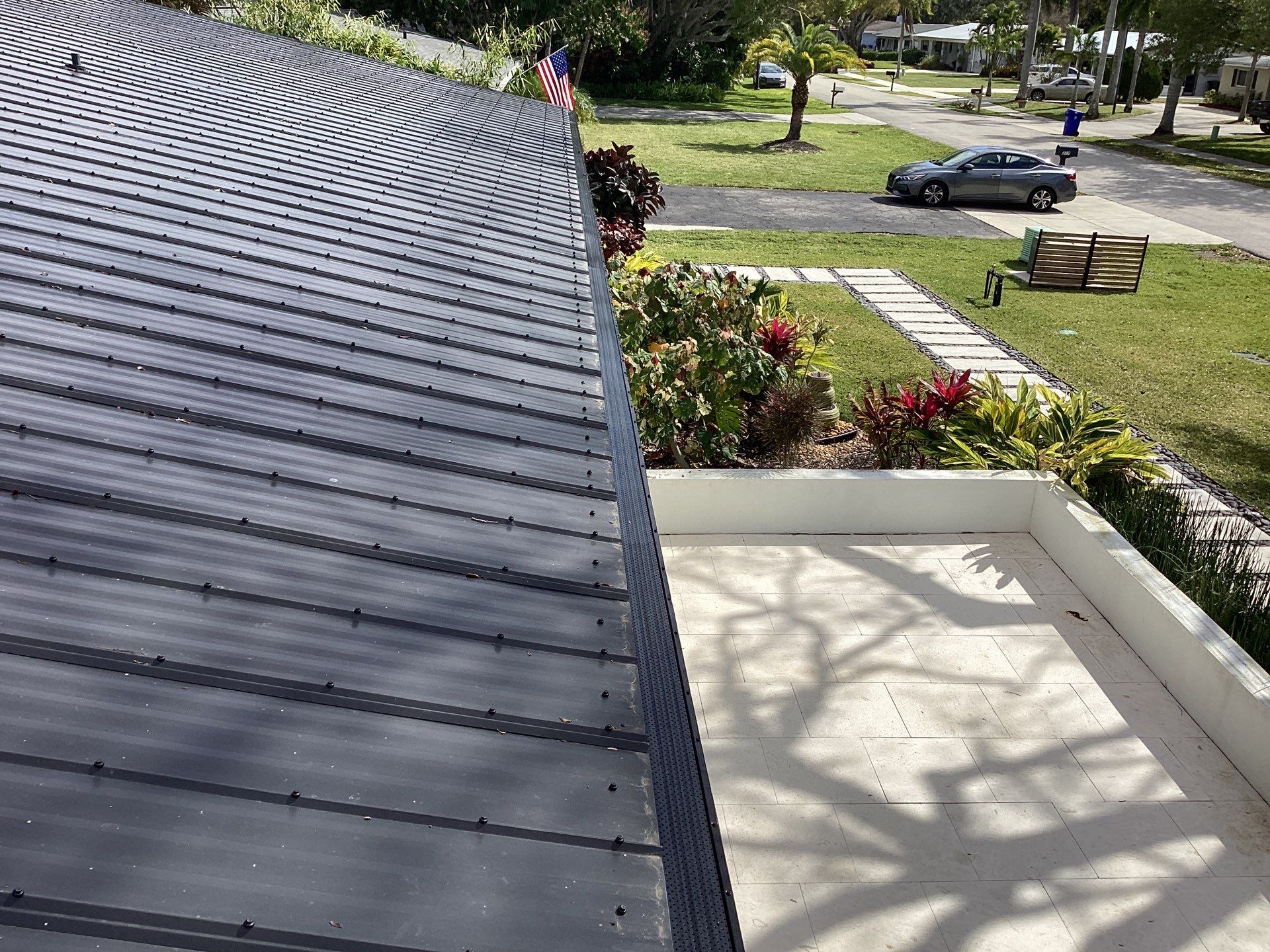 Black Gutter Guard Gutter Installation in Fort Myers FL by Gutter Professors