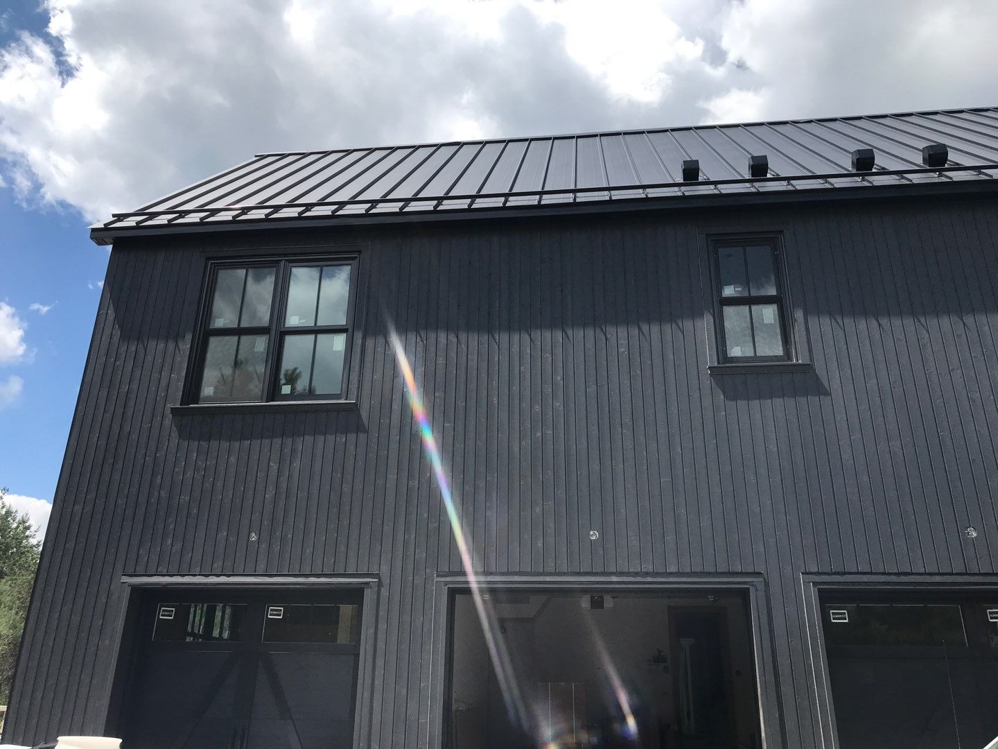 New Home Construction using 16" Standing Seam Panels by Jay Carter Roofing & Sheet Metal