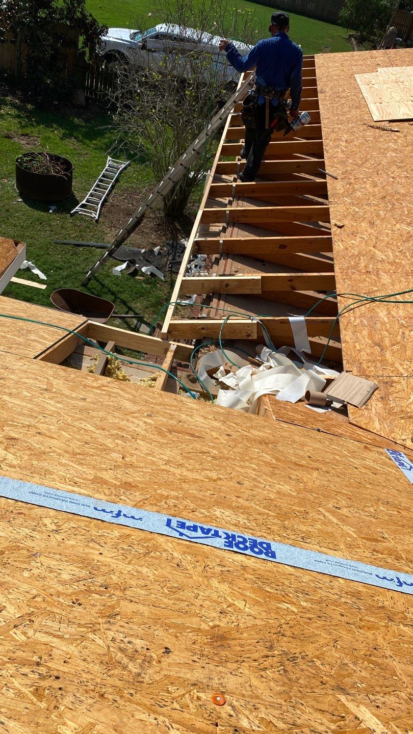 Residential Roofing Installation using Roof Replacement by American Roofing & Construction LLC