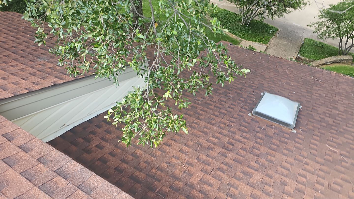Lake Highlands Roof Replacement Below 4/12 Pitch by Bert Roofing Inc