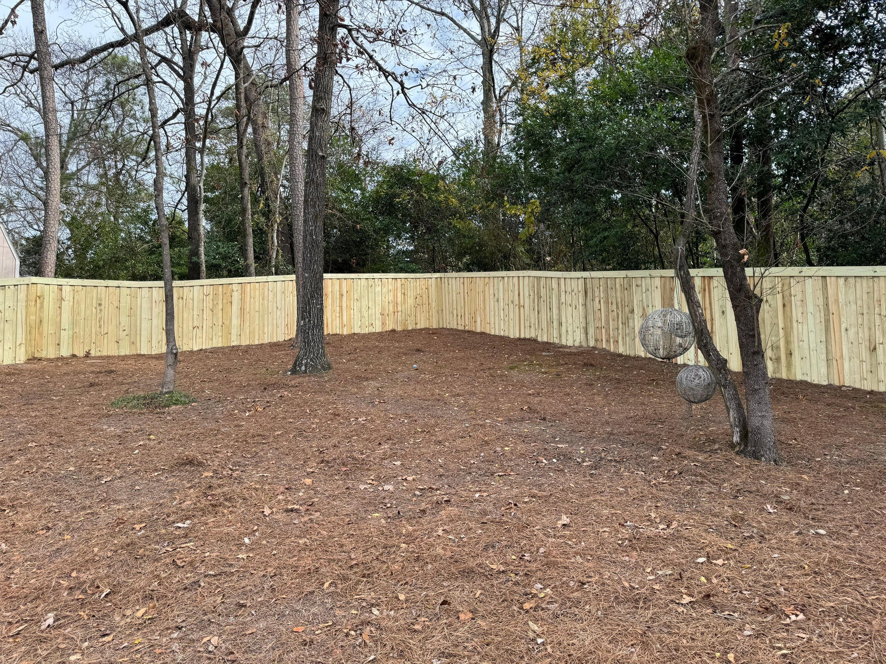Crestline - Board on Board Fence by Pillar and Pine