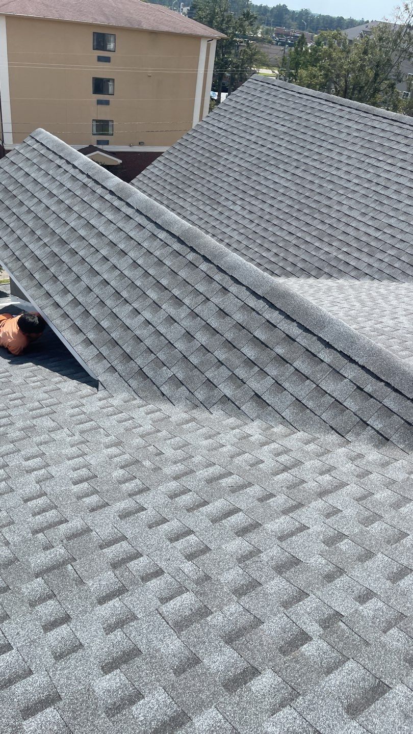 Commercial Roofing Installation using Roof Replacement by American Roofing & Construction LLC