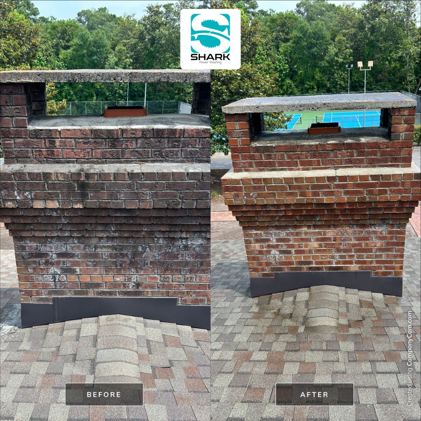 House Washing in Wilmington by Shark Power Washing