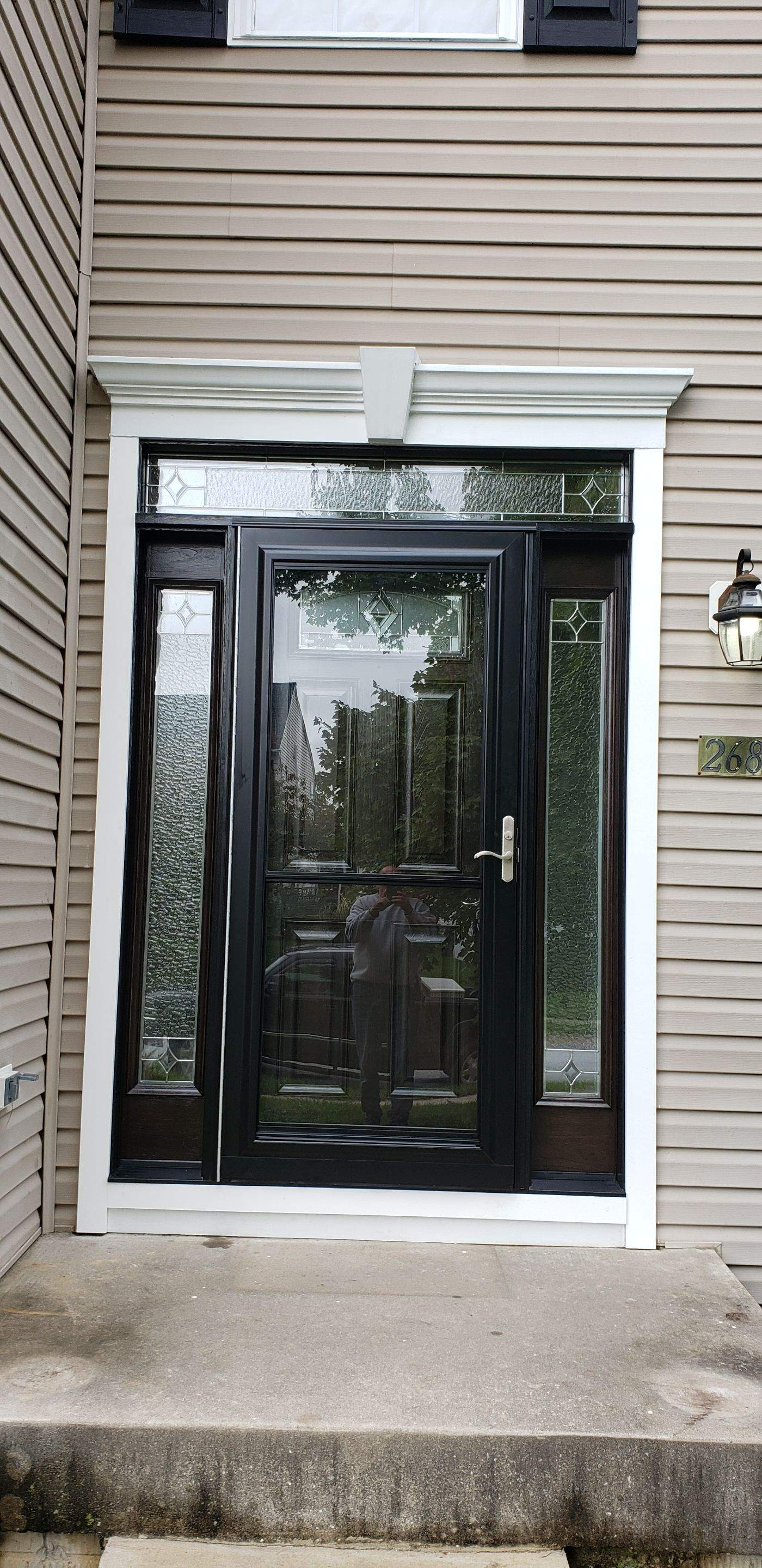 Front Door Installation  using Provia Signet Entry Door by Roof Right Inc