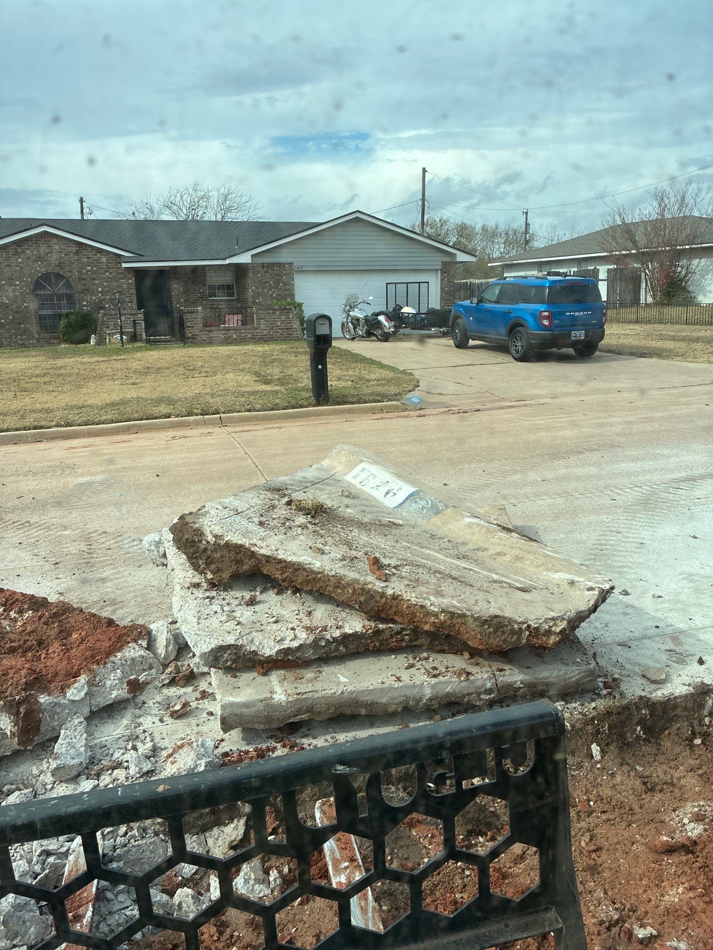 Concrete work and Carport Install by Clays Services Inc