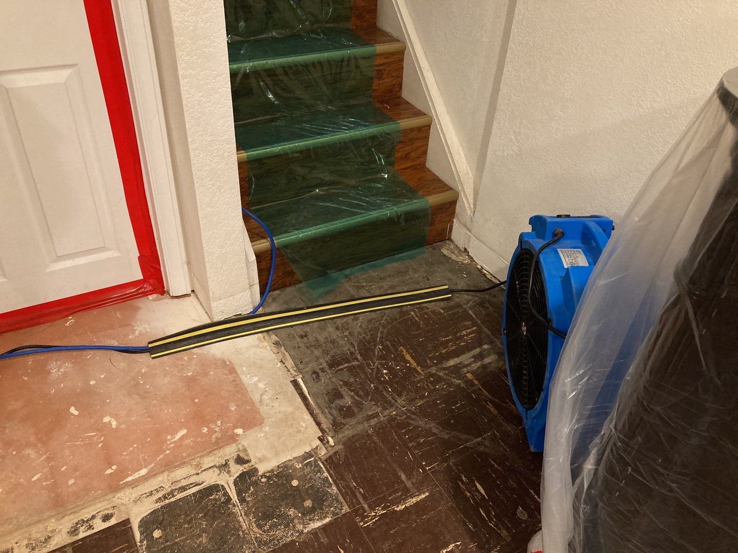 Sewage Backup using Air Scrubber by Accountable Home Services