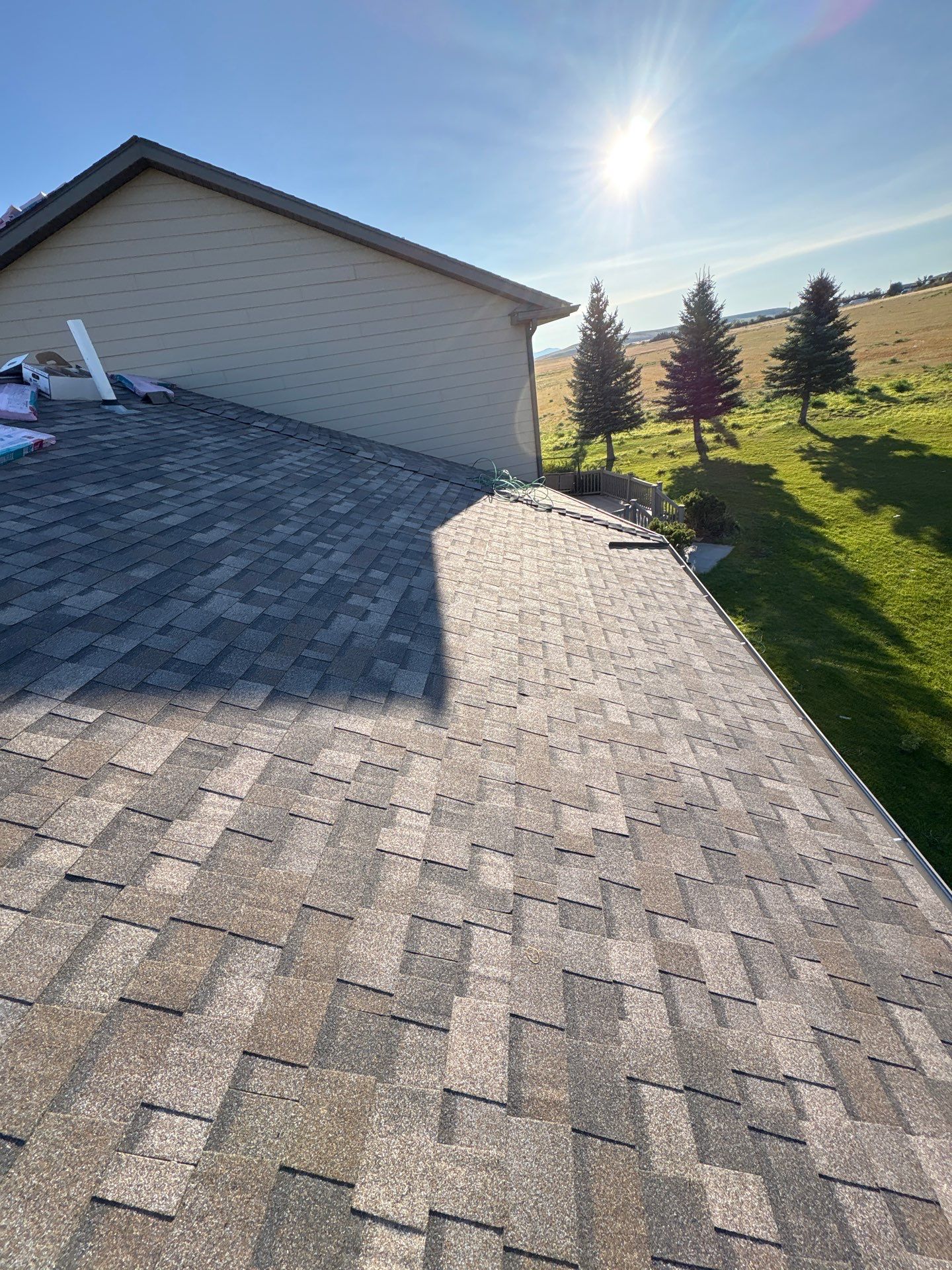 Owens Corning Architectural Shingle Roof Replacement in Great Falls by KQC Roofing