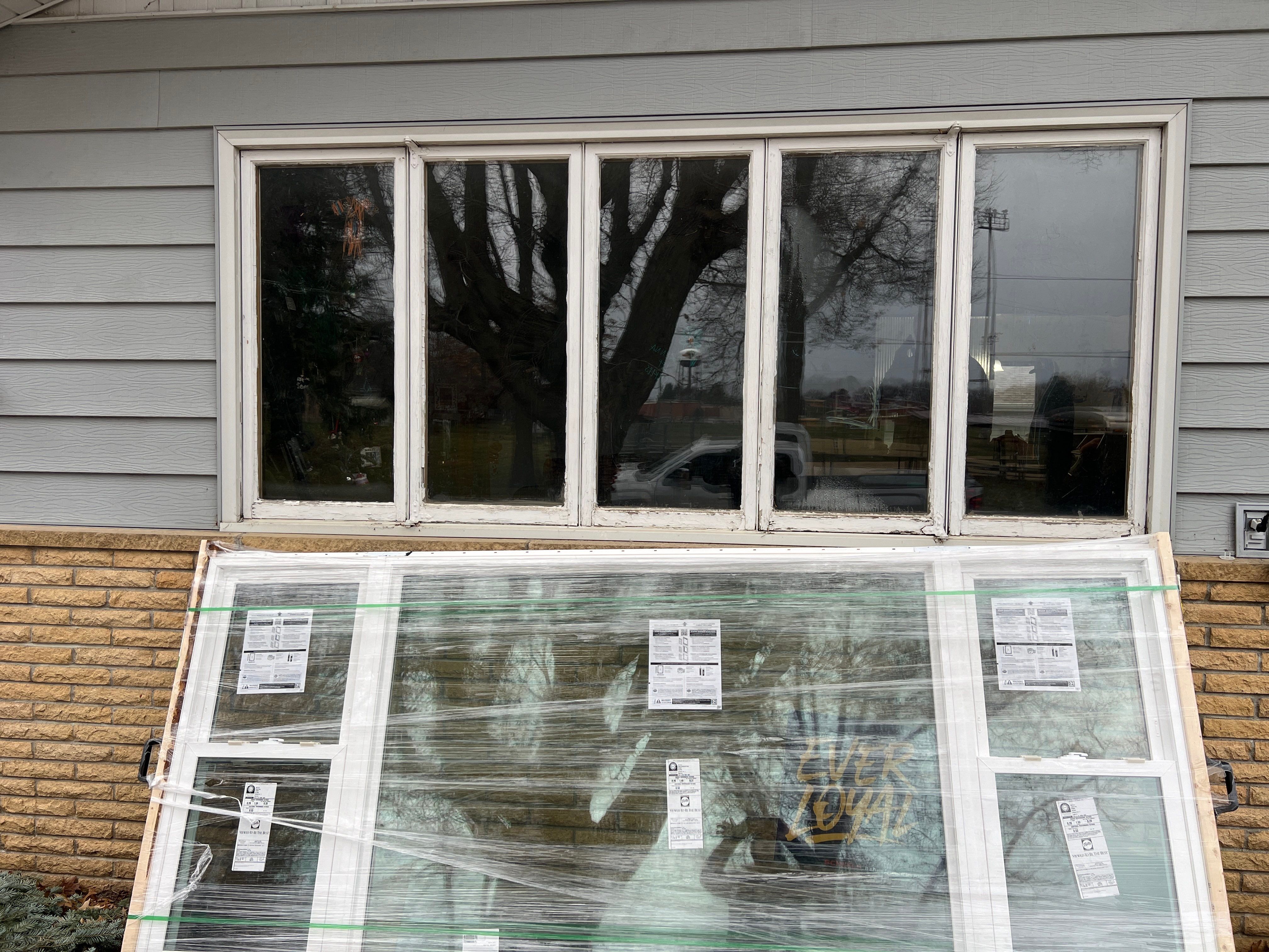 Window installation by United Windows and Siding LLC