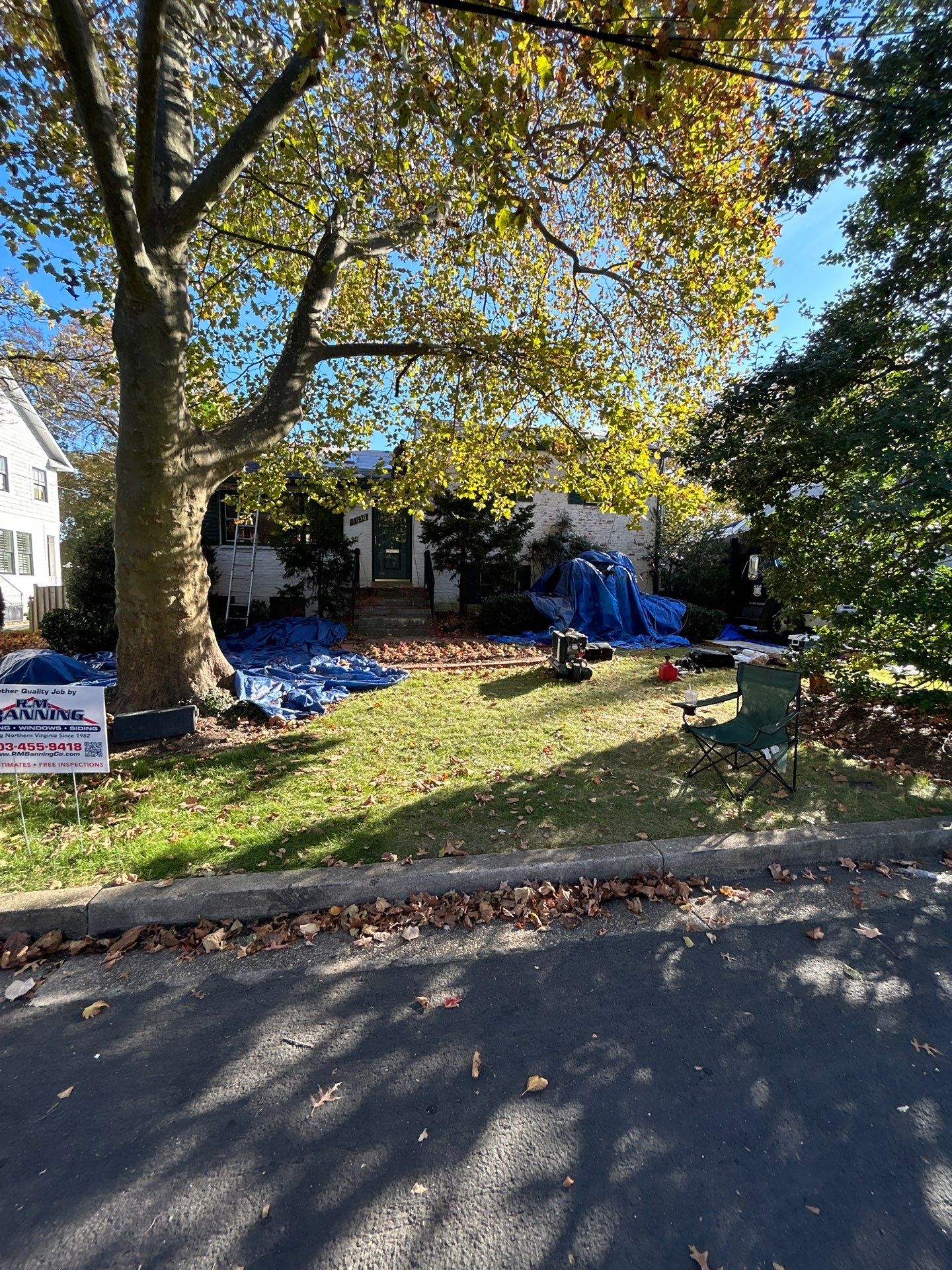 Arlington: Residential Roof Replacement with CertainTeed Landmark Pro Designer Shingles in Max Def Charcoal Black by RM Banning, Inc.