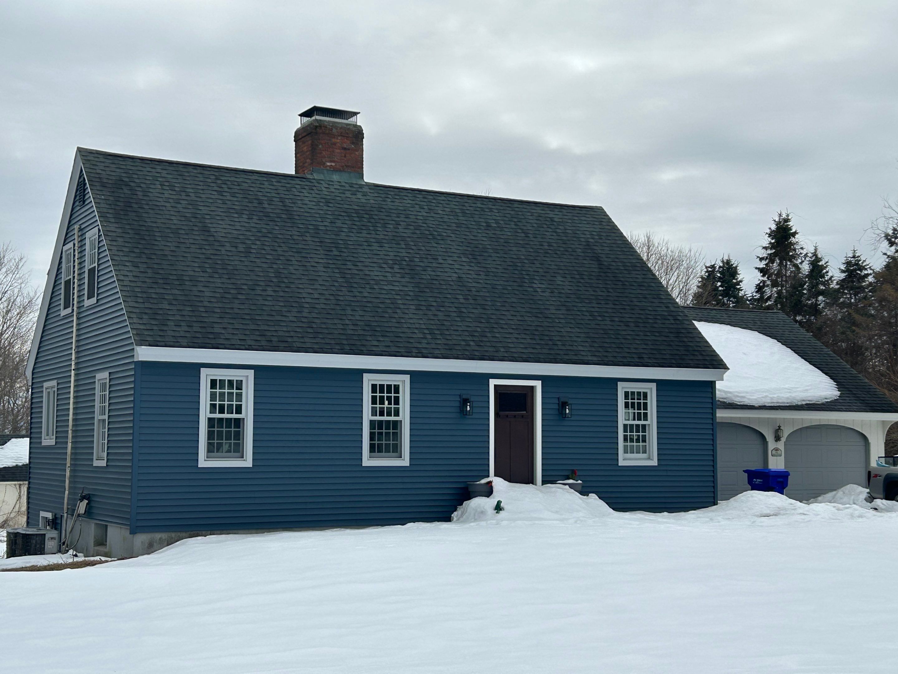 Siding Replacement in Glastonbury CT with Deep Mineral Finish by Turner Home Improvement Contractors, LLC