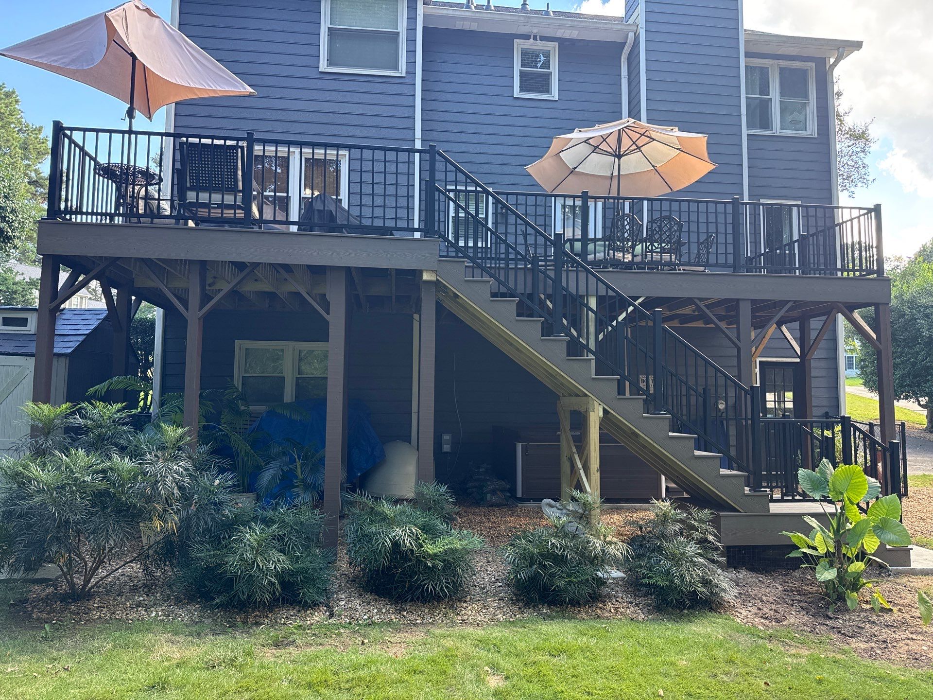 Marietta, GA Deck Resurface using Deckorators and Trex by Nelson Exteriors
