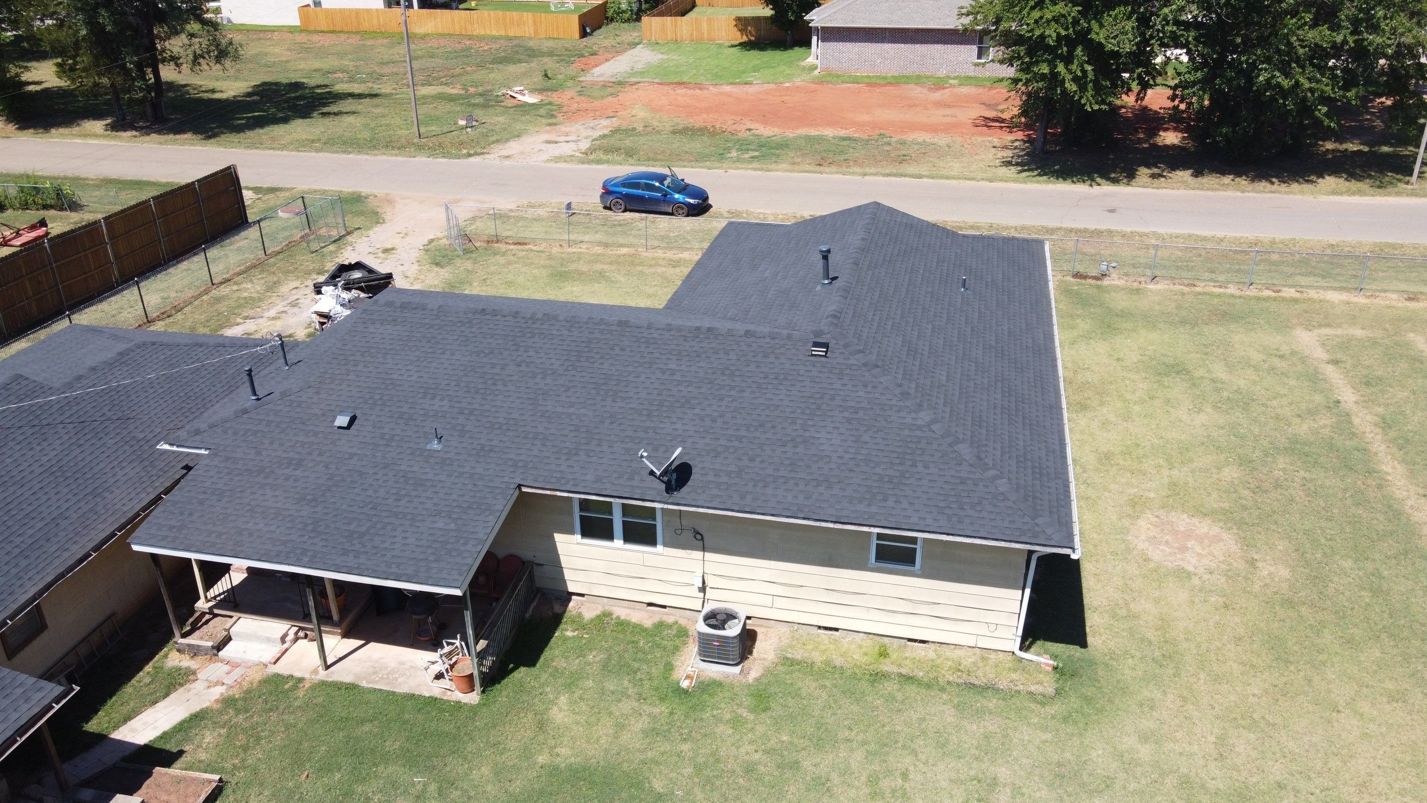 Residential Roofing Installation using GAF Natural Shadow  by A & H Roofing and Contracting